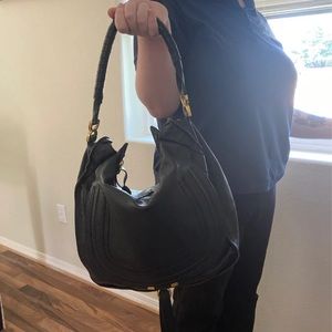 Chloé Marcie Large Hobo Lambskin Leather Bag